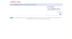 Desktop Screenshot of drwe.com