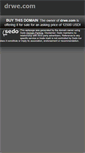 Mobile Screenshot of drwe.com